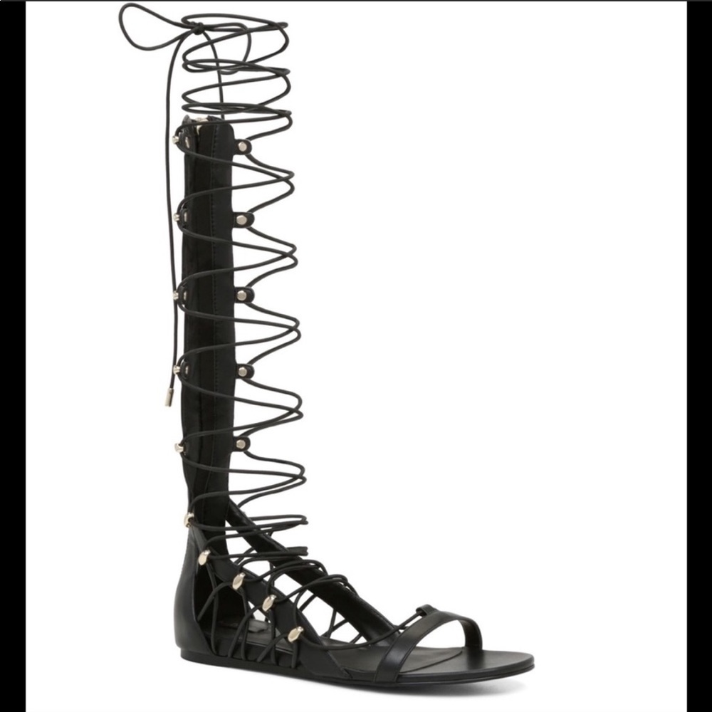 Aldo gladiator/ wrap-up sandals